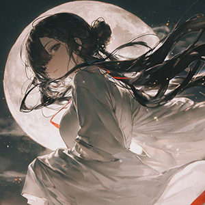 月下孤影